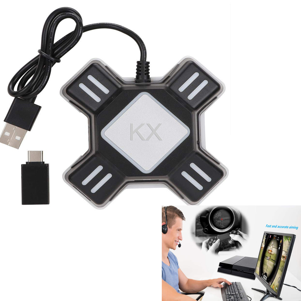KX Keyboard and Mouse Adapter Controller Converter for Nintendo Switch Xbox One PS4 PS3 KX Keyboard and Mouse Adapter Controller Converter for Nintendo Switch Xbox One PS4 PS3